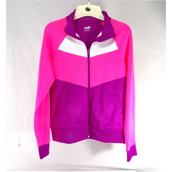 Avia Other - Girl's Color Block Full Zipper Light Weight Jacket size XL/XG 14-16 NEW